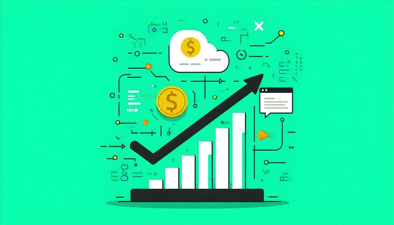 Create an image depicting Accelerated sales growth with our Sales Hub Acceleratoroptimize pipelines automate tasks-1
